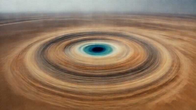 The Cosmic Fingerprint: A Desert Enigma from Space